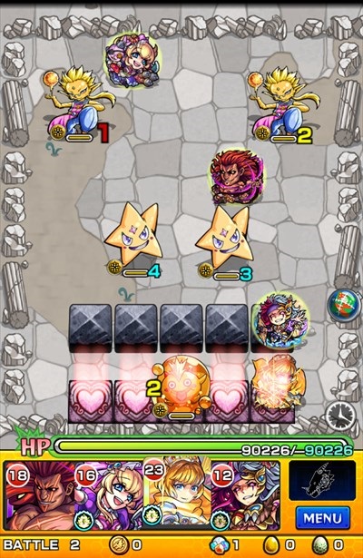 デカラビア／バトル2